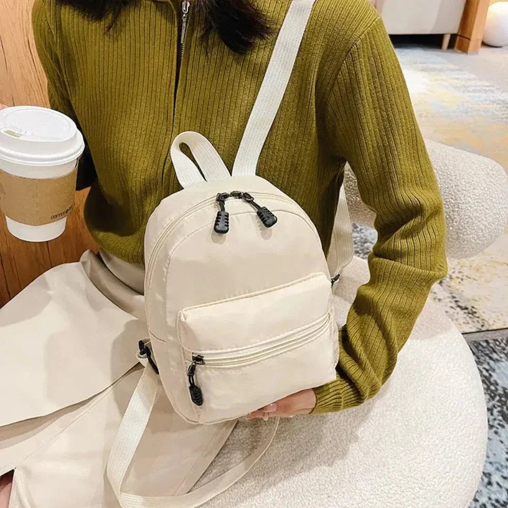 Stylish Women's Nylon Backpack | Versatile Casual Handbag