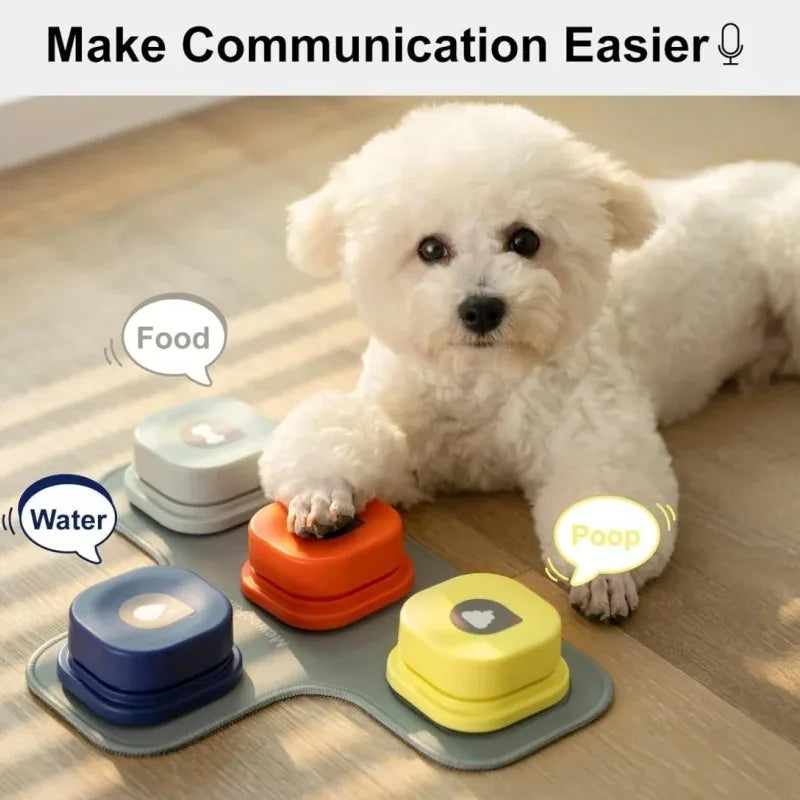 Botones interactivos para perros que hablan para el entrenamiento de comunicación de mascotas