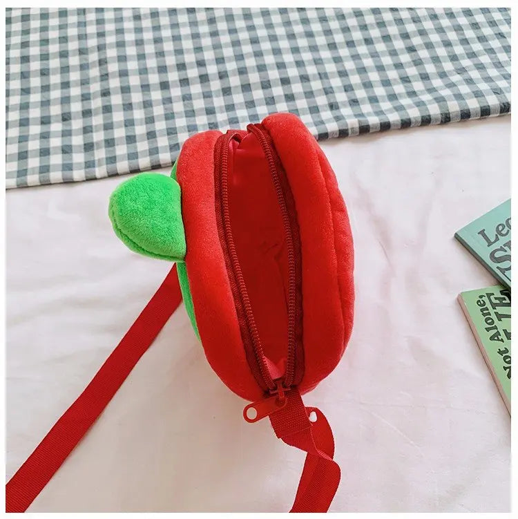Cute Plush Baby Girls Coin Purse Handbags | Adorable Winter Bags