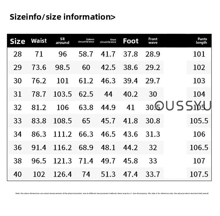 Men's Loose Straight Jeans | Lightweight Casual Pants for Summer