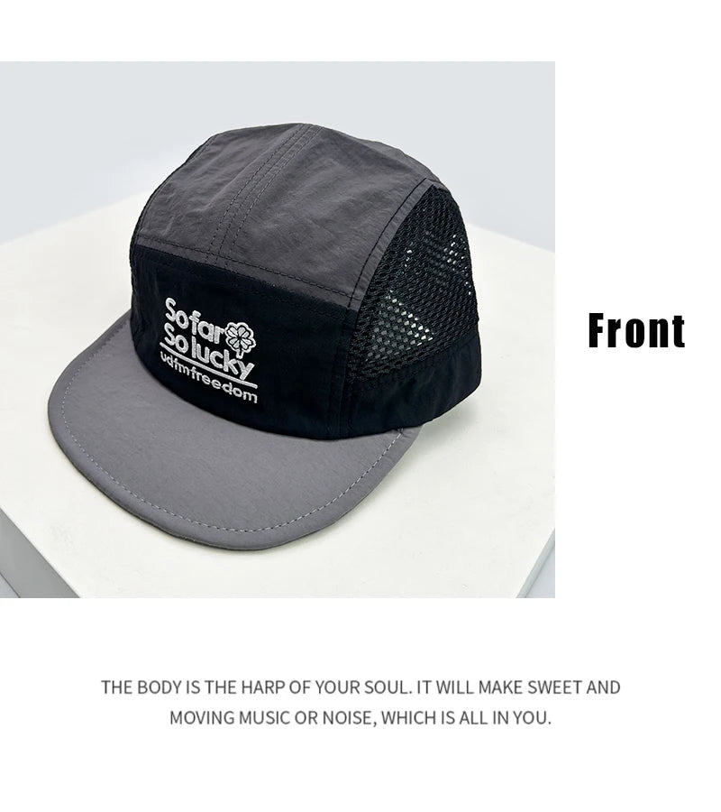 Unisex Embroidered Baseball Hats | Breathable Sun Protection Caps