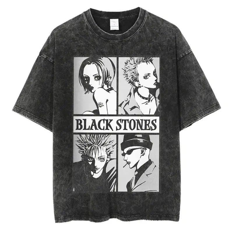 Vintage Anime Graphic T-Shirt | Harajuku Streetwear Summer Style