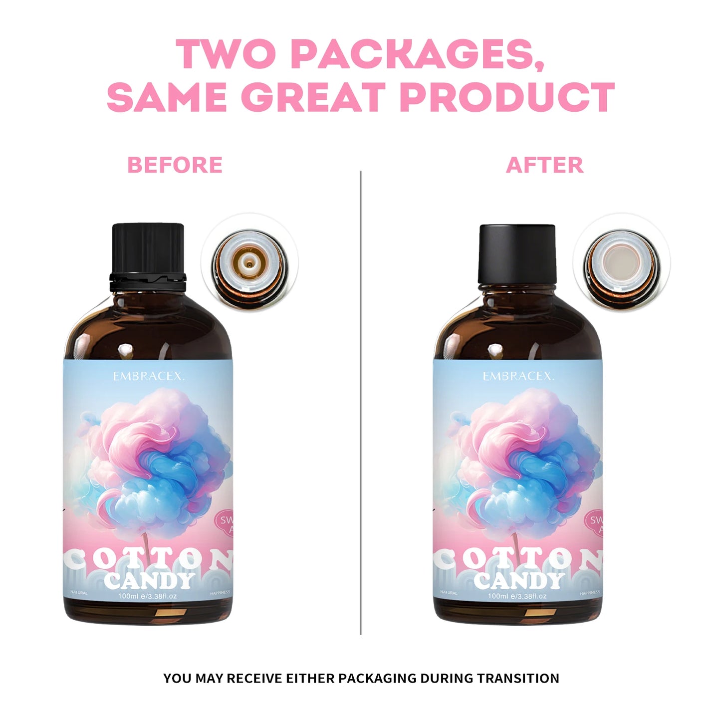 100ml Cotton Candy Essential Oil | Aromatherapy Massage Oil
