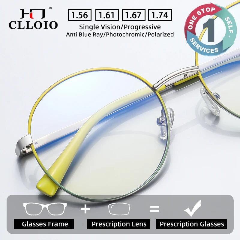Stylish Myopia Prescription Glasses | Anti Blue Light Eyewear