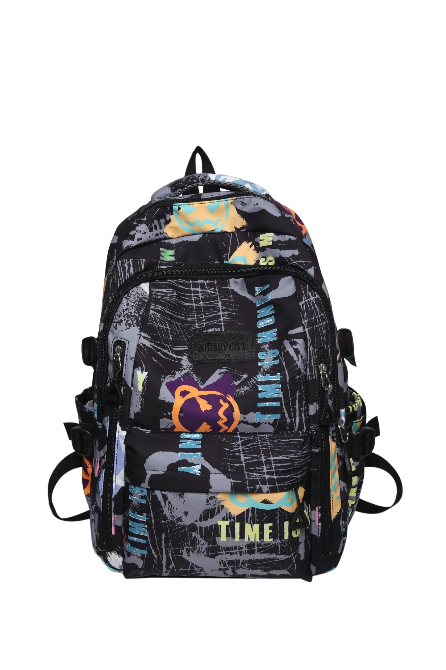 Trendy Personalized Graffiti Japanese Backpack | Large Capacity Book Bag