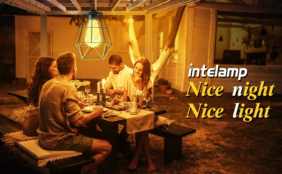 Solar Pendant Light | Elegant Solar Shed Lighting for Your Garden