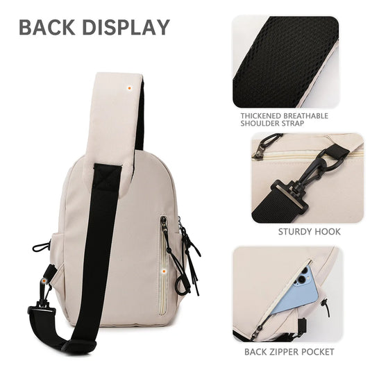 Versatile Crossbody Shoulder Bag for Outdoor Activities
