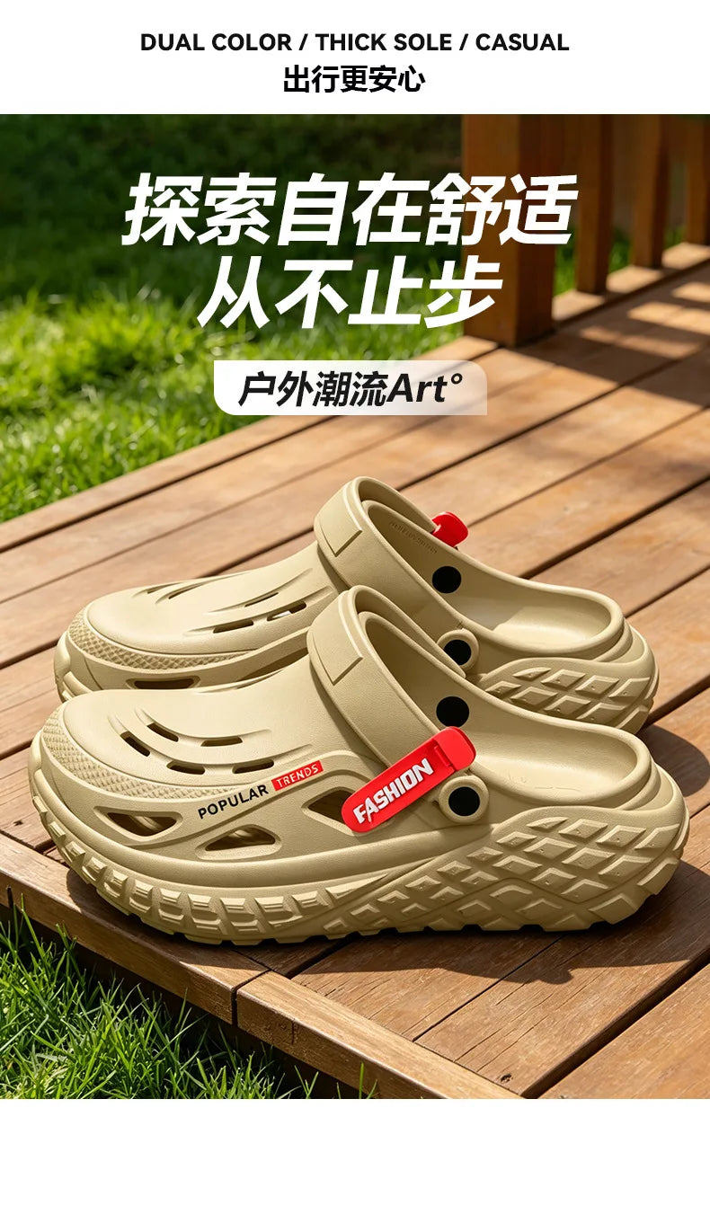 Men's Non-Slip Arch Support Slippers | Comfortable Summer Footwear