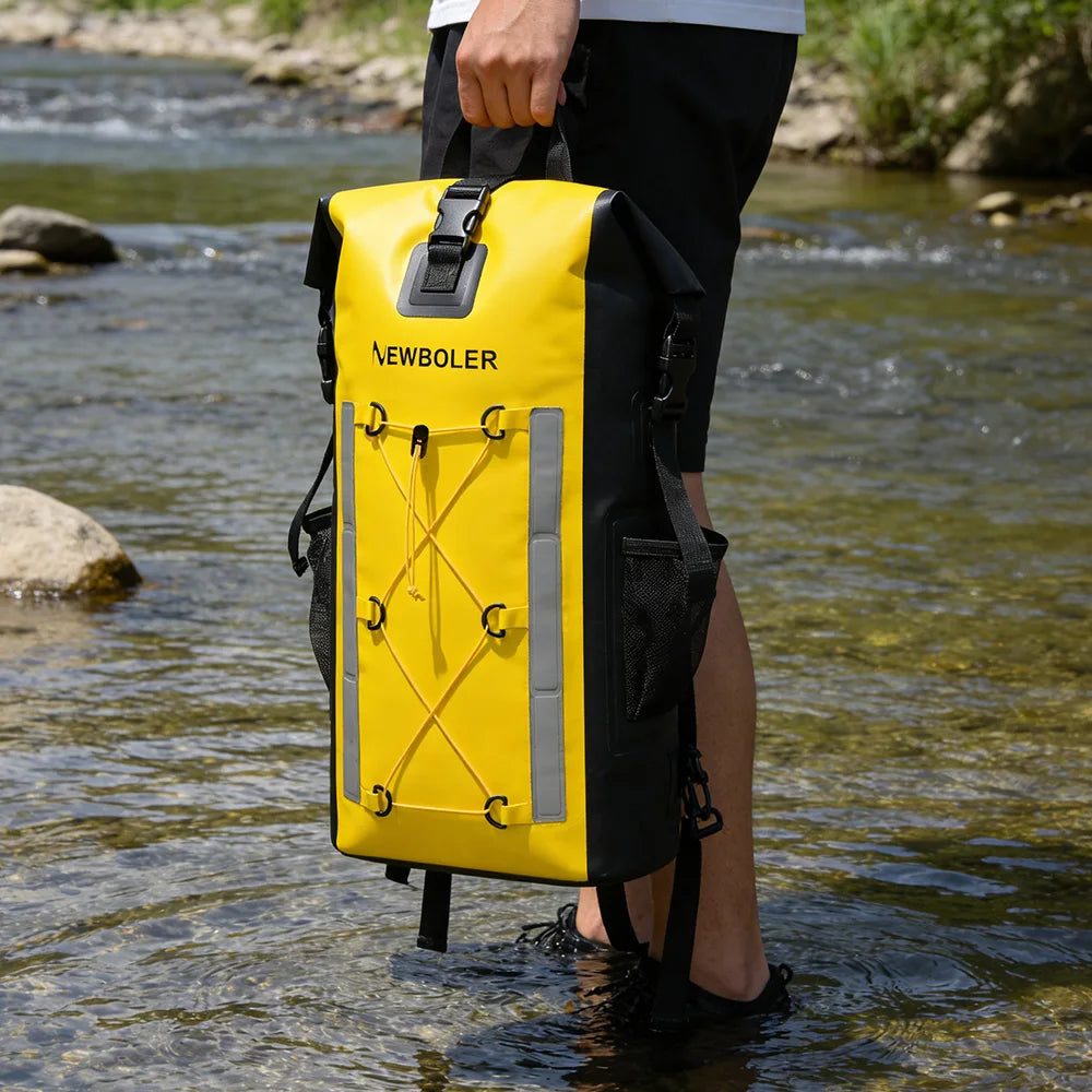 Waterproof Kayak Dry Bag | Large Swimming Backpack for Adventure