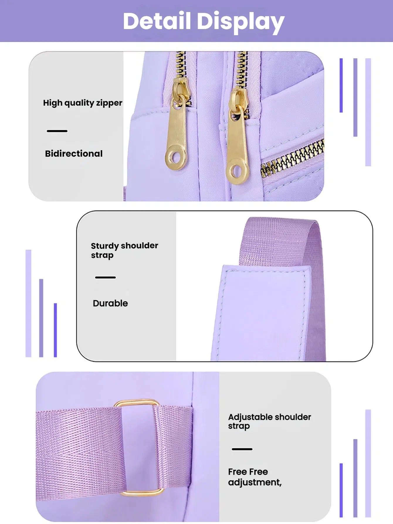 Fashionable Women's Chest Bag | Adjustable Shoulder Straps, Versatile Storage