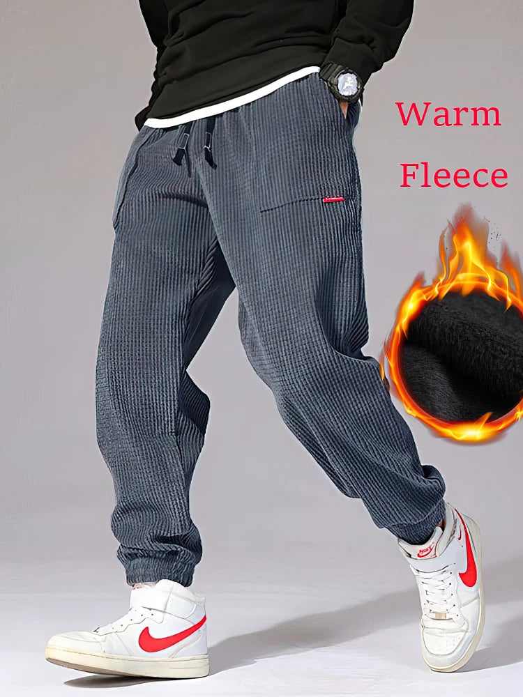 Warm Corduroy Harem Pants for Men | Comfort & Style for All Seasons