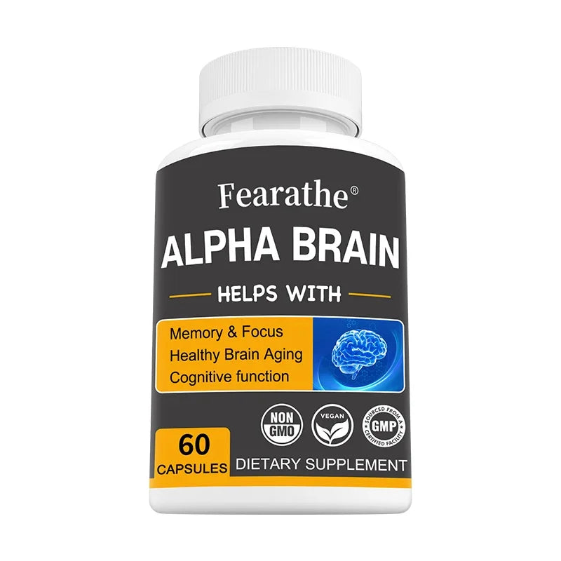 Nootropic Brain Supplement for Memory & Mental Clarity