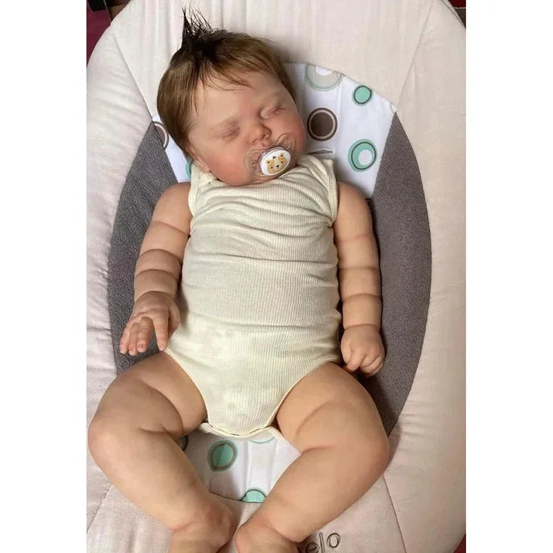 Lifelike 60cm Reborn Doll with Soft Cuddly Body | Perfect Gift