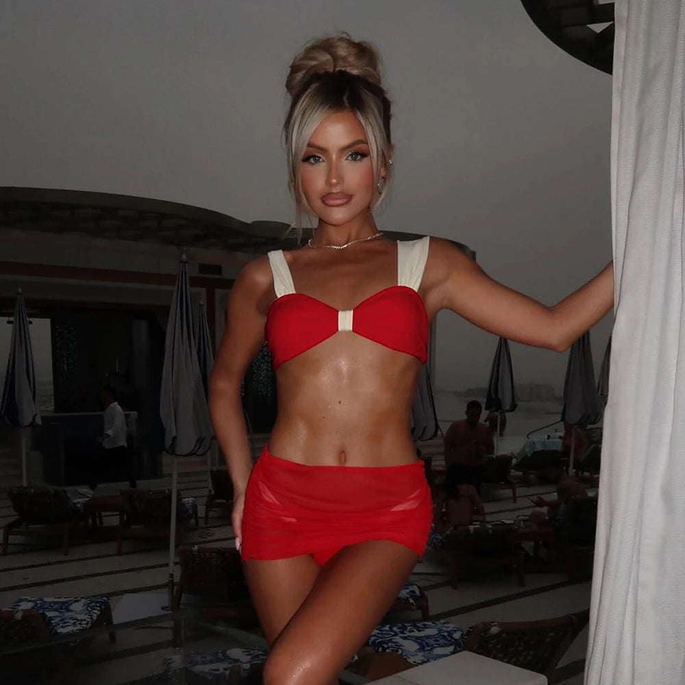 3-Piece Micro Bikini Set | Sexy Women's Swimwear for Summer