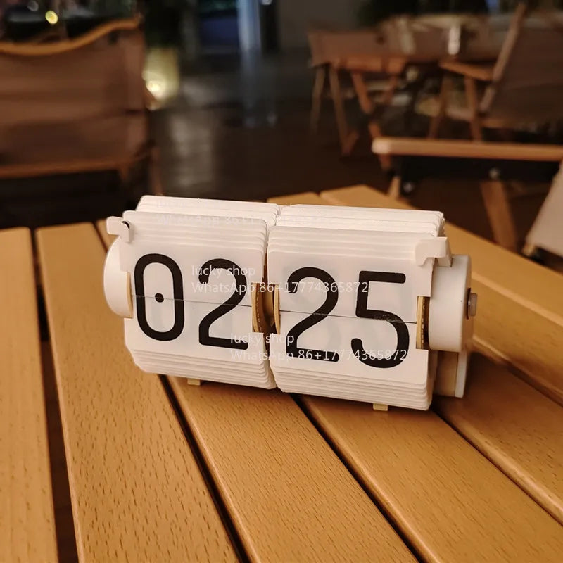 Intelligent Bluetooth Page Turning Clock | Stylish Home & Office Decor
