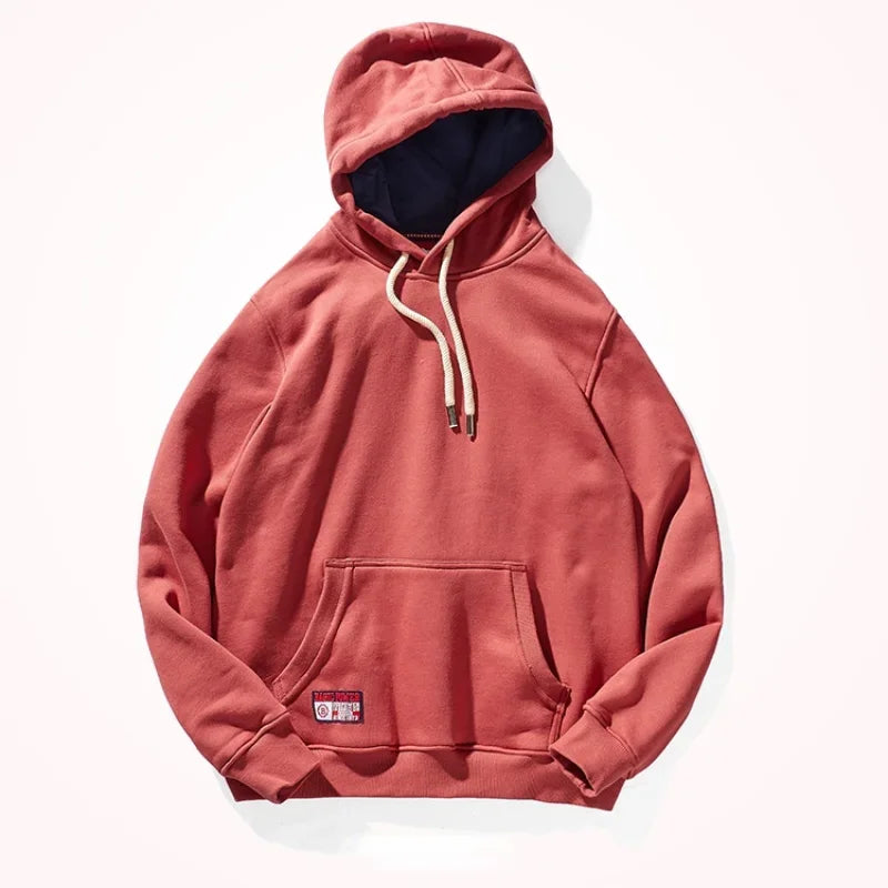 Men's Fashionable Hooded Pullover | Cozy Multi-Color Sports Top