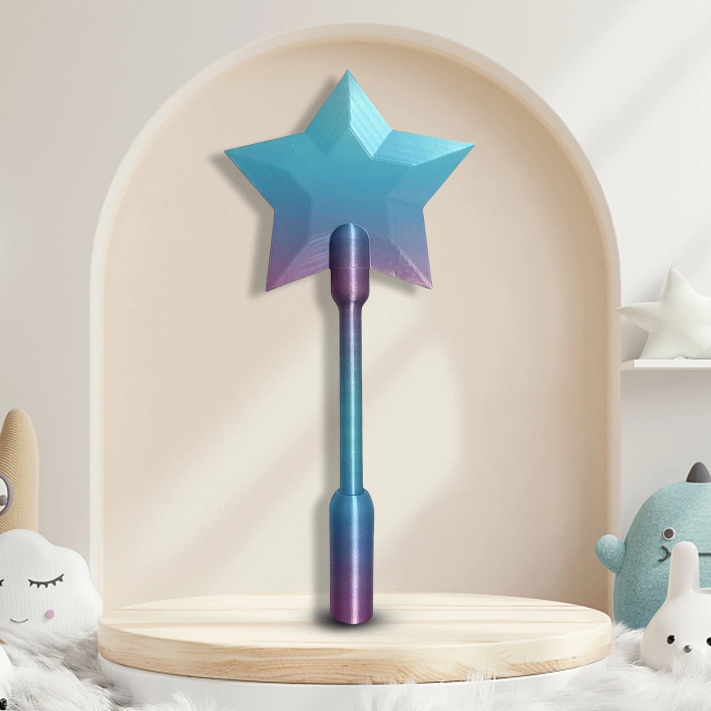 3D Printed Magic Wand Contactless Payment Card Holder | Fun Decor