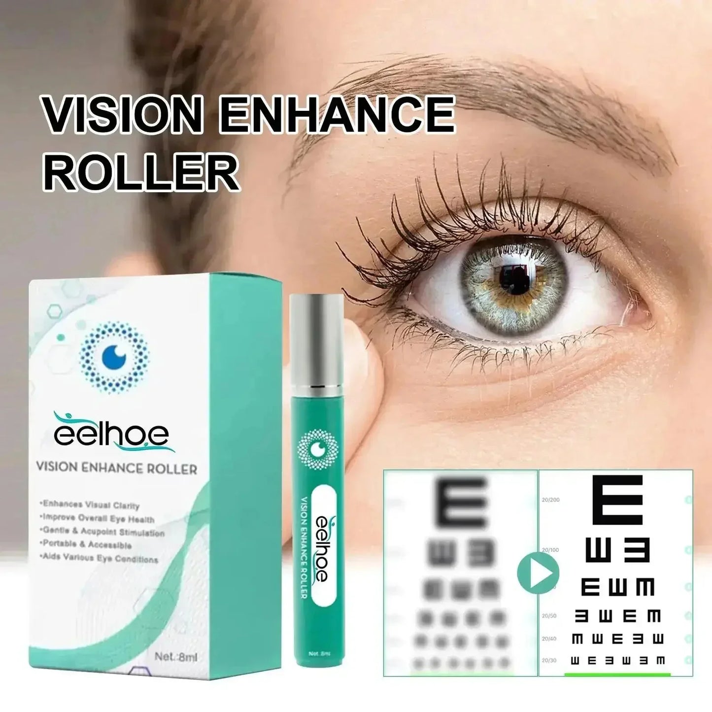 Vision Enhancer Roller | Improve Eyesight & Relieve Fatigue