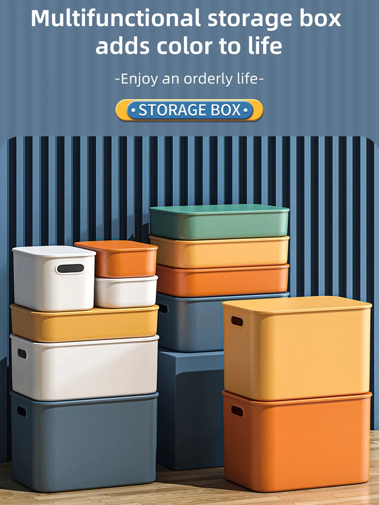Colorful Stackable Plastic Organizers | Stylish Storage Solutions