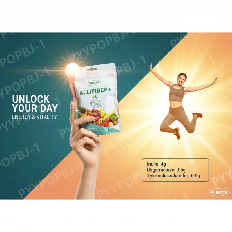 Prebiotic Fiber Powder Supplement for Gut Health | 7 Sachets