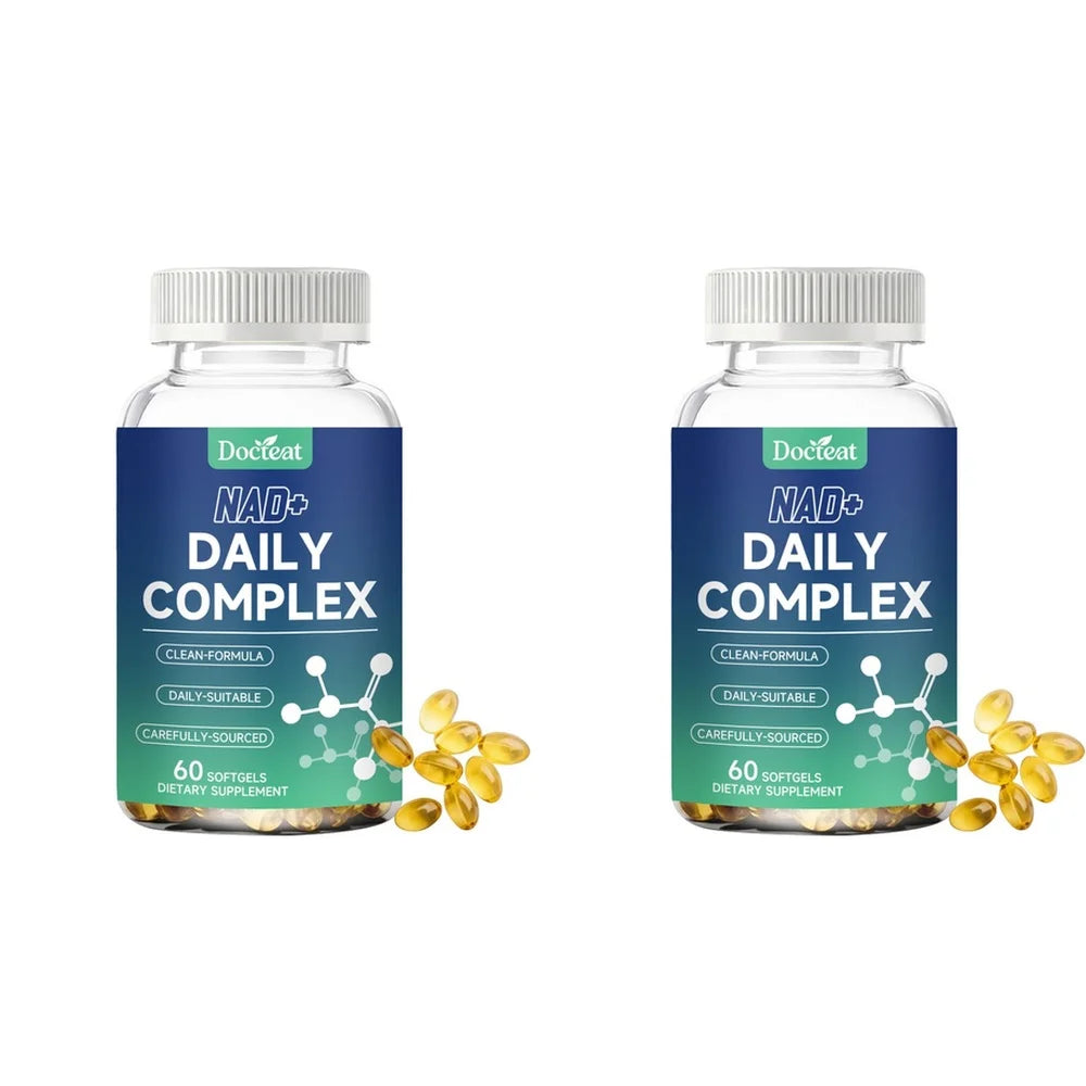NAD+ and NAC Daily Complex Softgels | Antioxidant Energy Support