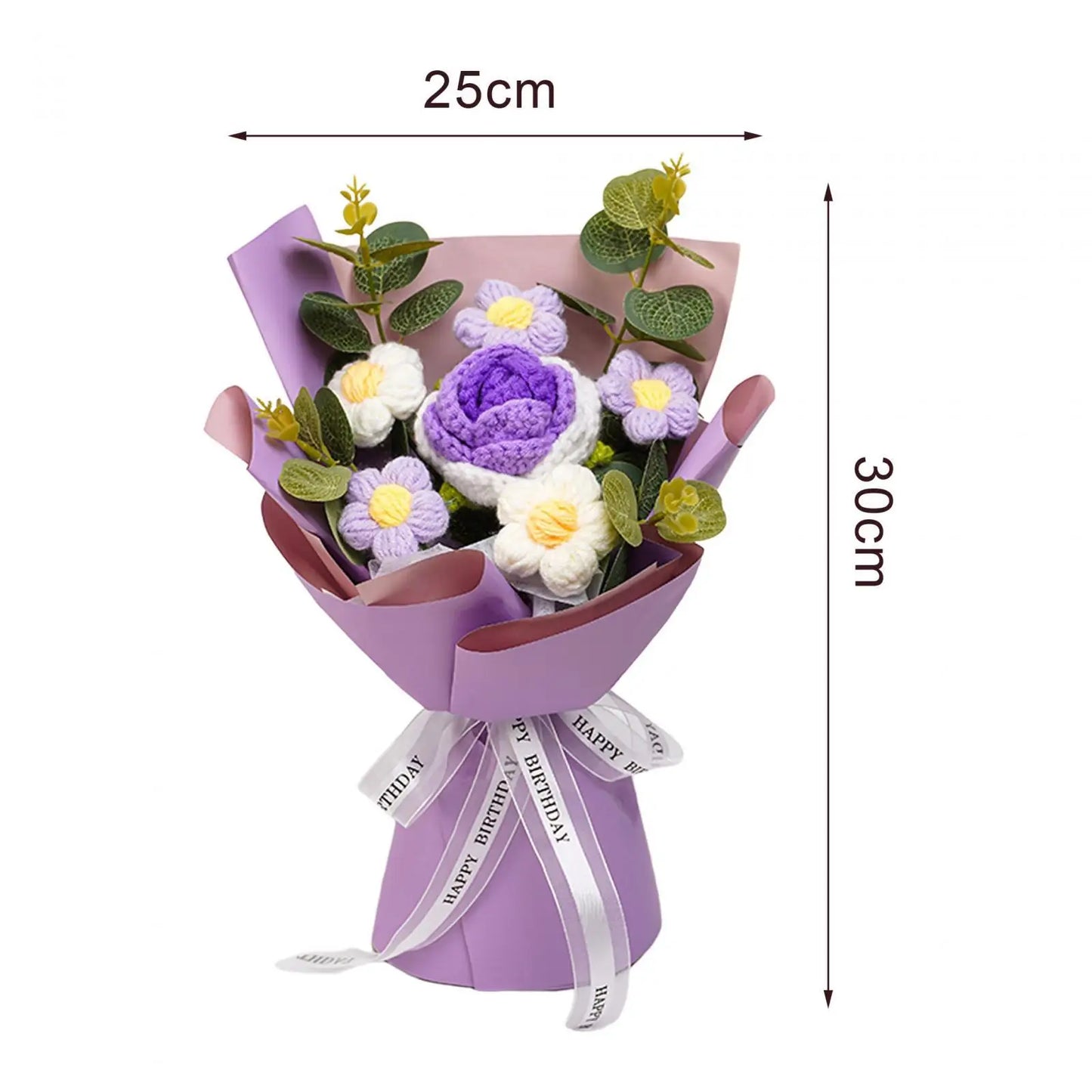 Crochet Flower Bouquet | Perfect Home Decoration & Gift