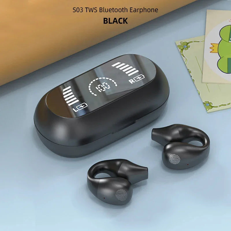 High-Fidelity Wireless Bone Conduction Earbuds | Comfortable Audio Experience