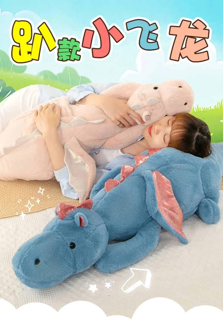 150cm Flying Dragon Plush Dinosaur Pillow | Perfect Gift for Kids
