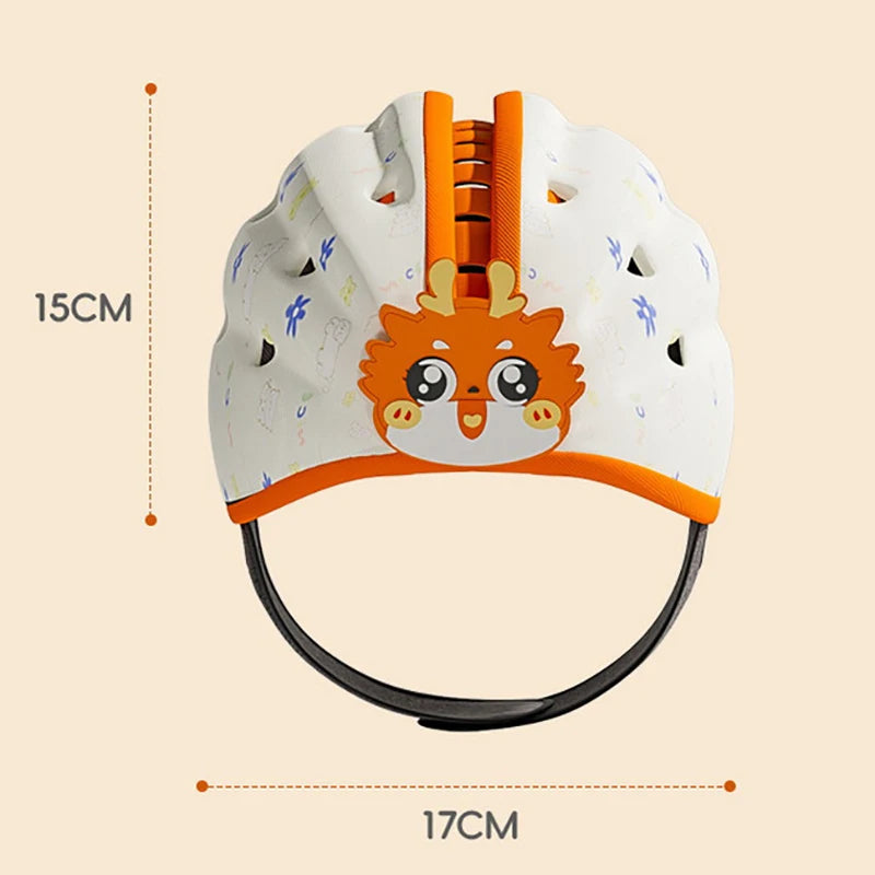 Baby Safety Hat | Adjustable Anti-Fall Head Protection Cap