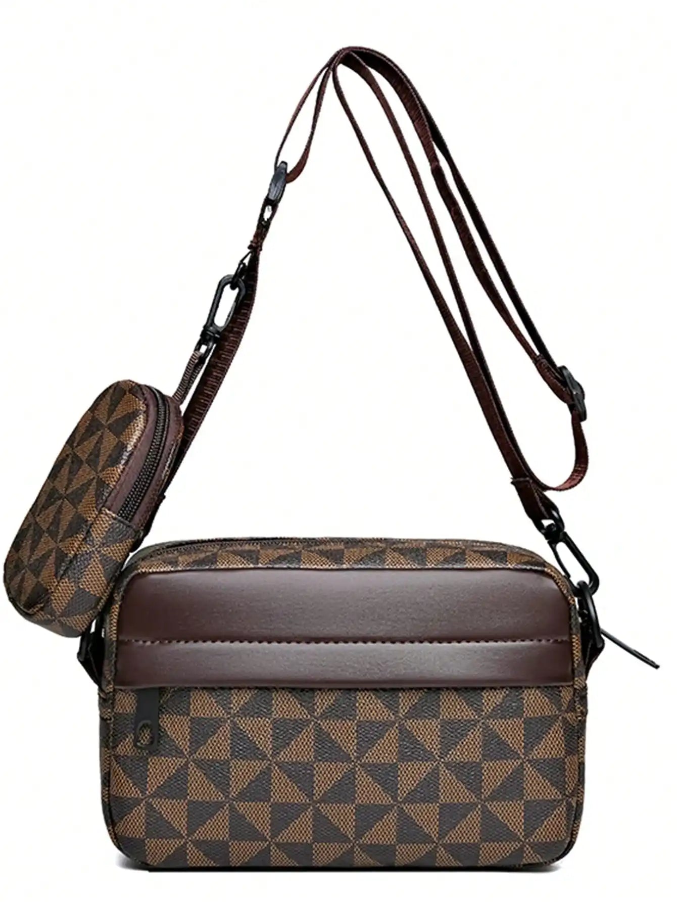 Colorblock Shoulder Bag | Trendy Patchwork Crossbody Purse