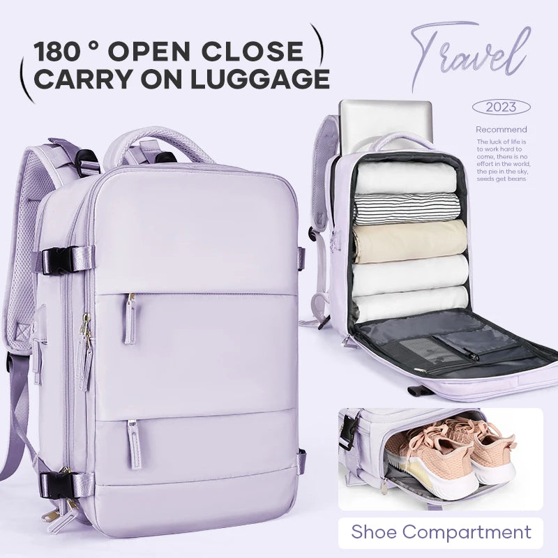 Stylish Travel Backpack for Women | Flight Approved Daypack