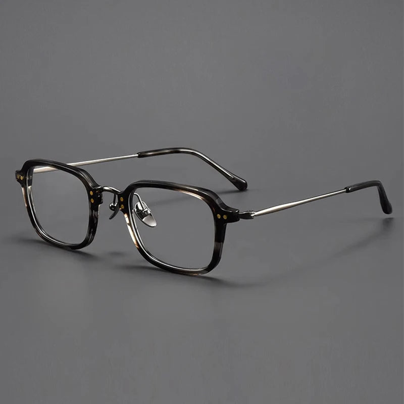 Ultra-Light Retro Square Frame Glasses | Stylish Eyewear for Trendsetters