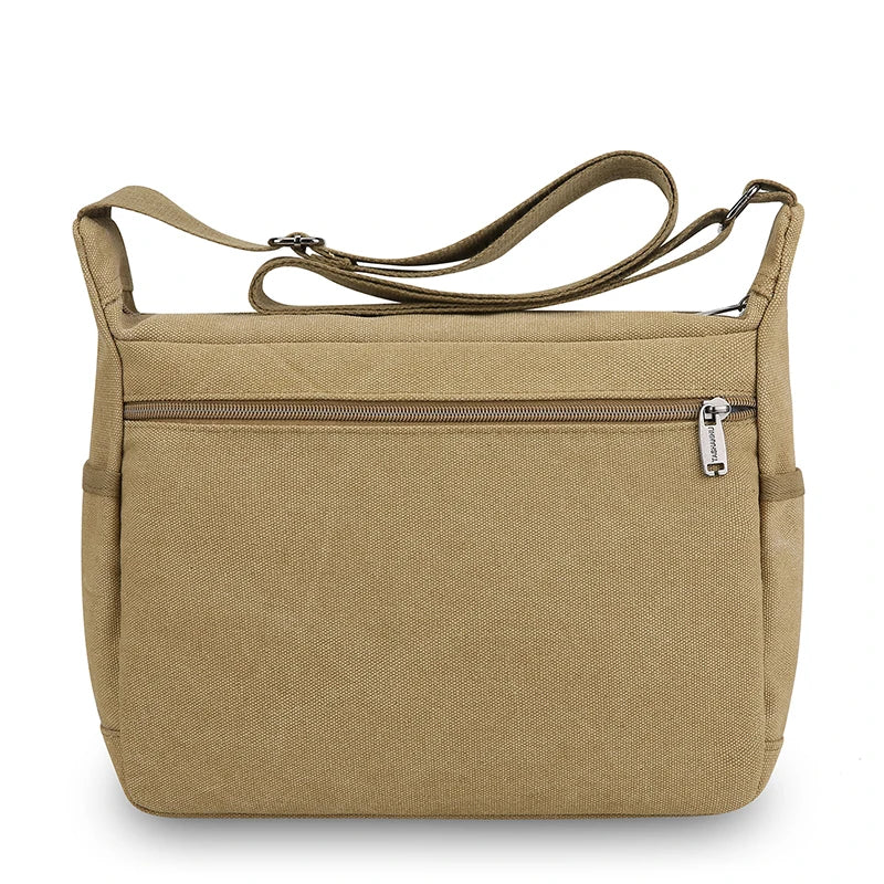 Bolsos de Lona Casuales para Hombres | Bandolera Cruzada Versátil