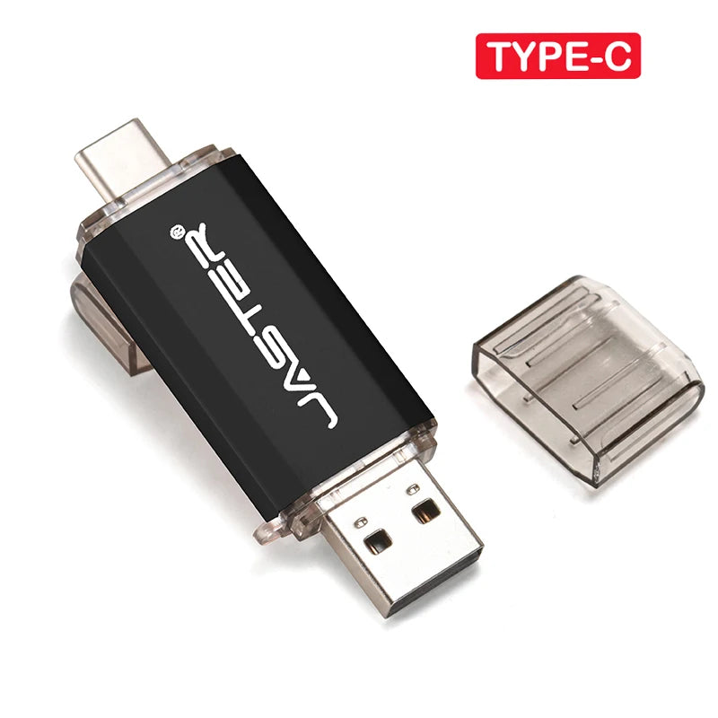High-Speed OTG USB Flash Drive for Type-C Devices | 128GB to 4GB
