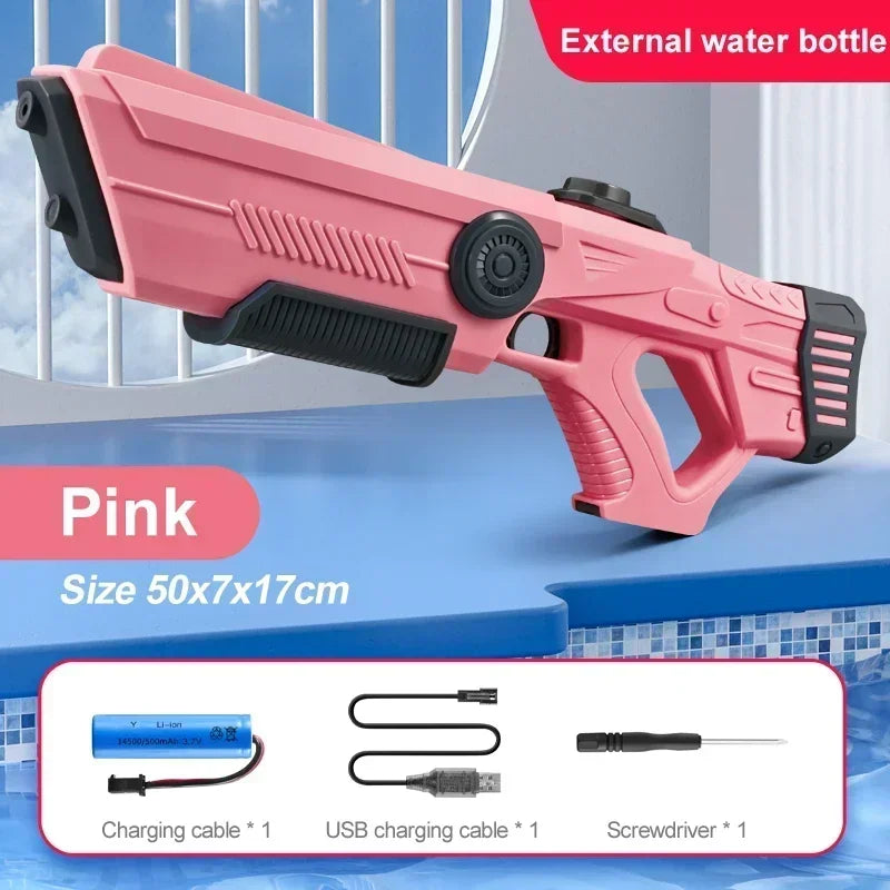 Electric Automatic Water Storage Spray Gun | Summer Fun