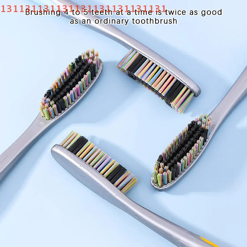 Large Head Bristle Toothbrush | Deep Oral Cleaning & Stain Removal