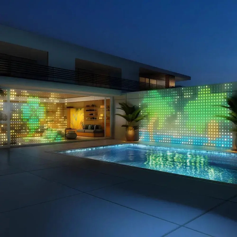 RGB LED Curtain String Lights | Waterproof Smart Fairy Lights