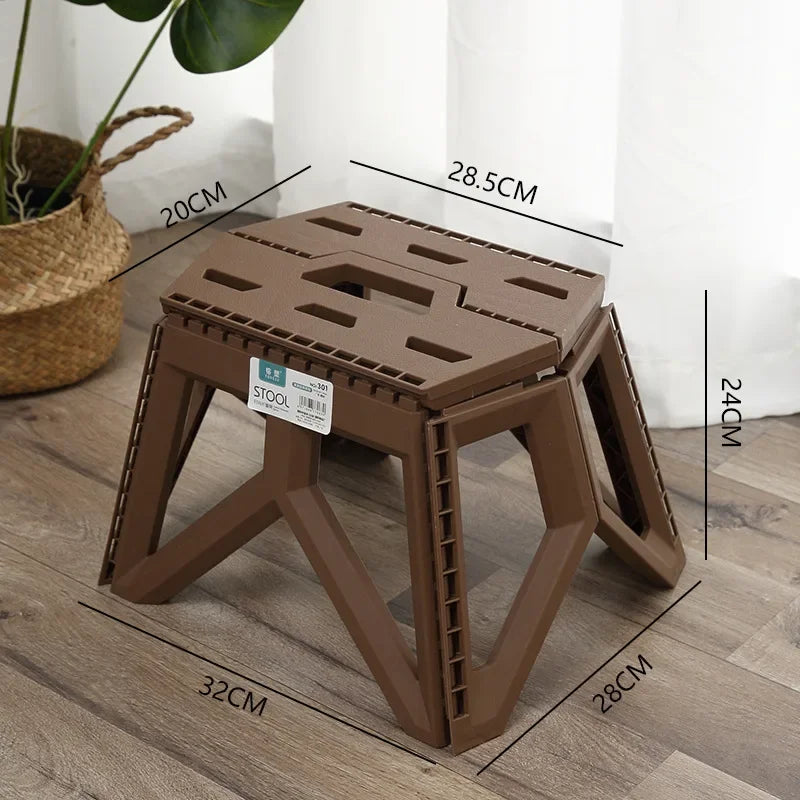 Portable Folding Camp Stool | Lightweight Outdoor Chair for Comfort