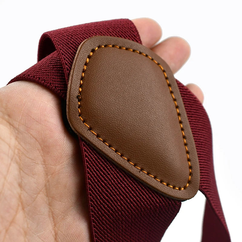Adjustable Men's Suspenders | Stylish Elastic Braces for Pants