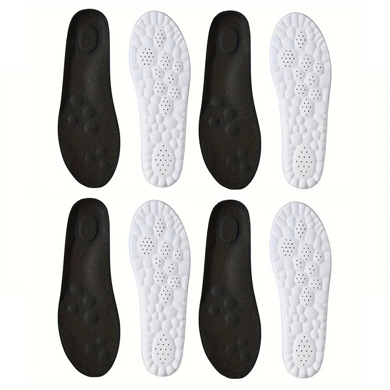 Plantillas deportivas de látex de alta elasticidad | Almohadillas transpirables con soporte de arco