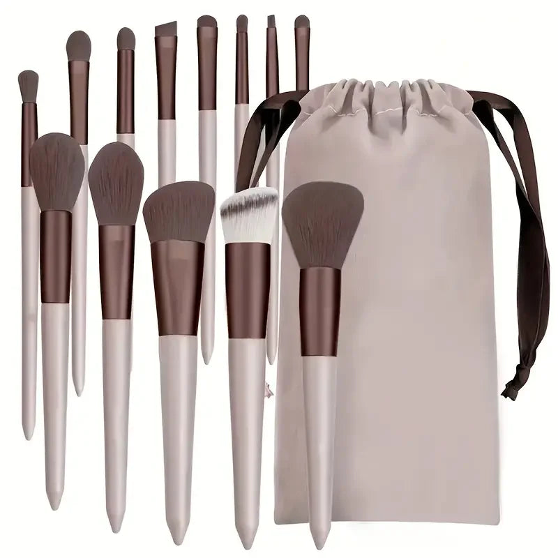 13PCS Makeup Brush Set | Essential Tools for Flawless Beauty