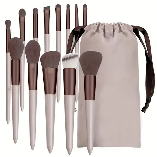13PCS Makeup Brush Set | Essential Tools for Flawless Beauty