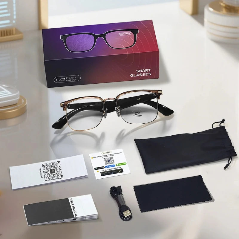 Cutting-Edge Bluetooth Smart Glasses | Real-Time Translation for Travel 2026