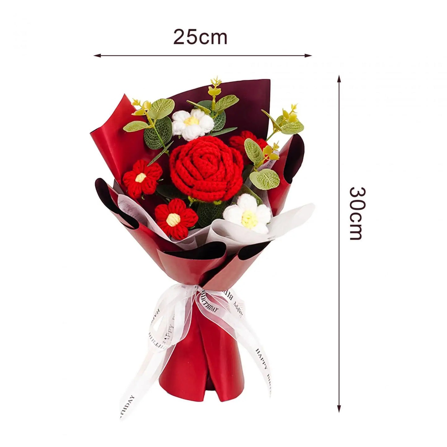 Crochet Flower Bouquet | Beautiful Artificial Flowers Gift