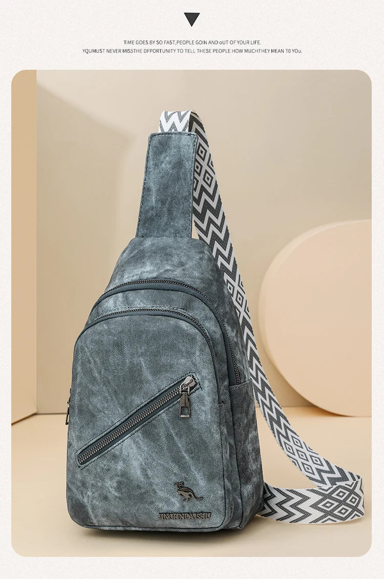 High-Quality Women's Waterproof Chest Bag | Large Capacity Crossbody