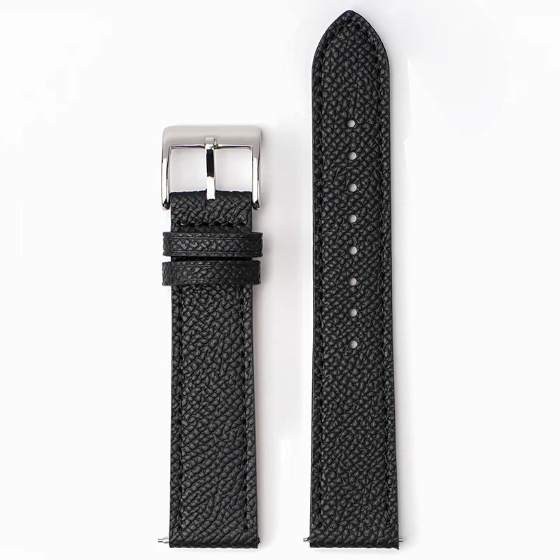 Calfskin Leather Watch Strap | Quick Release, Handmade Design