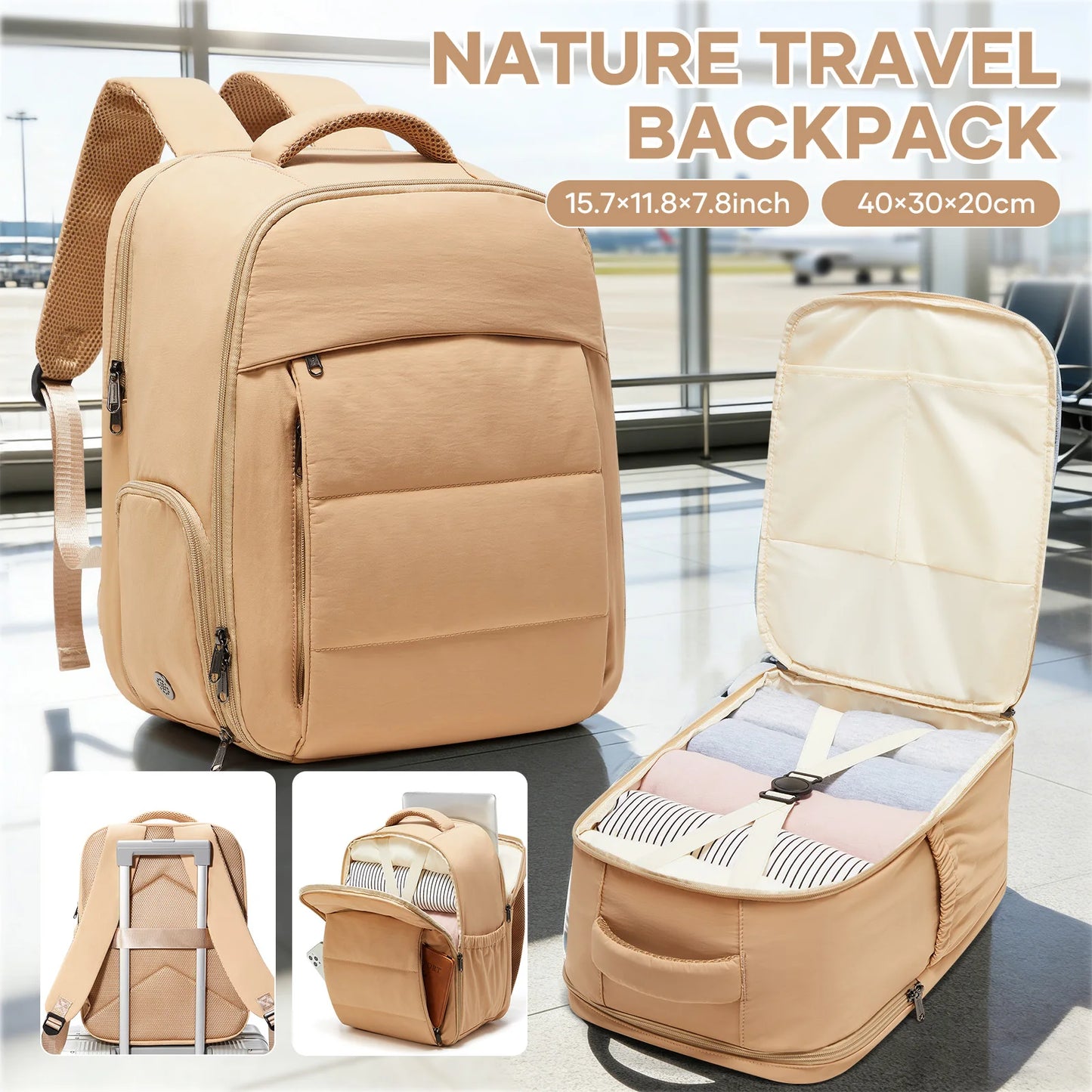 Versatile Laptop Backpack for Travel & School | Spacious & Stylish