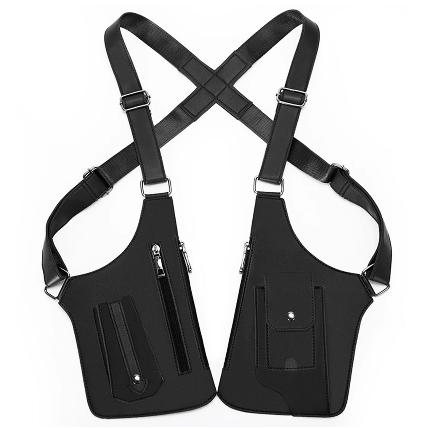 PU Leather Anti-Theft Underarm Bag | Multi-Pocket Shoulder Wallet