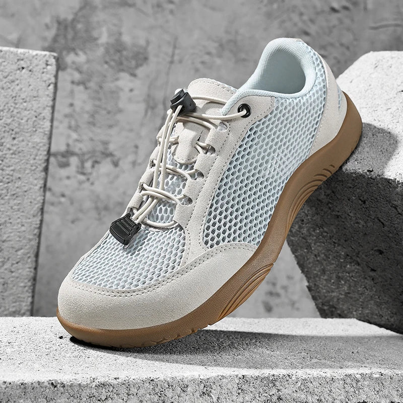 Wide Fit Casual Sports Shoes | Breathable Non-Slip Comfort