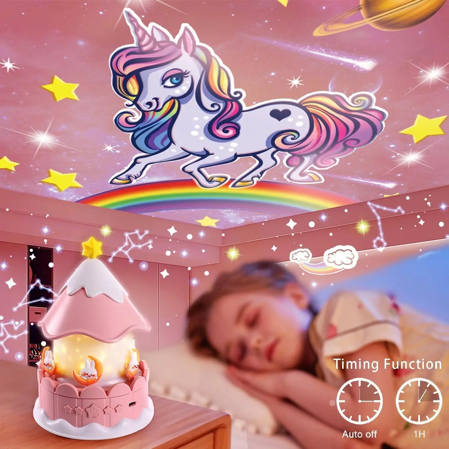 21-in-1 Star Galaxy Projector | Perfect for Kids' Room Decor